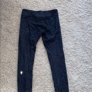 black and grey leggings